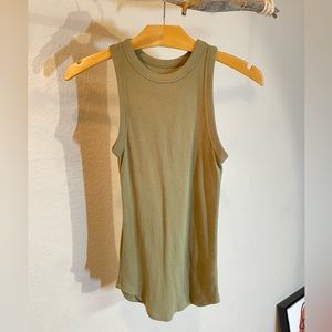 A NEW DAY BY TARGET XS ribbed tank in sage green